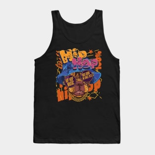 Pitbull Hip Hop was born in Since1973 Graffiti Tank Top